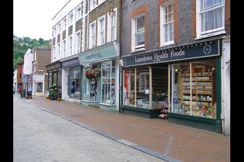 Lewes is just eight miles away from Brighton, but has a very different customer mix